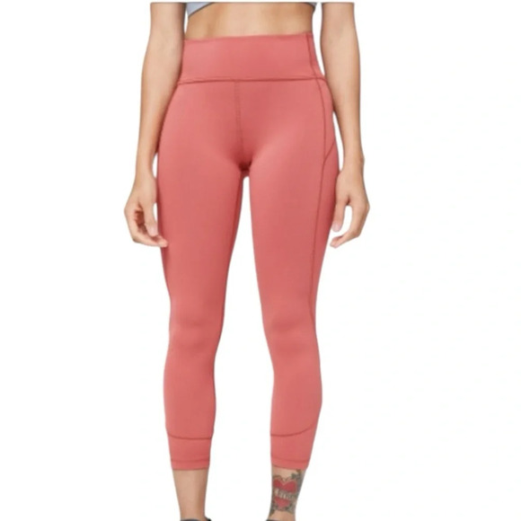 Lululemon In Movement 25” Tight Legging Rustic Coral - Picture 1 of 10